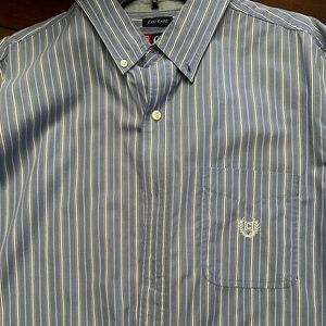 Chaps long sleeve button down size Large